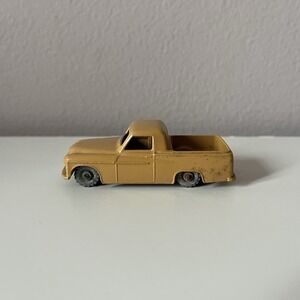 Vintage Matchbox Lesney Commer Pick-up MKVIII No. 50 Truck Diecast England Tan